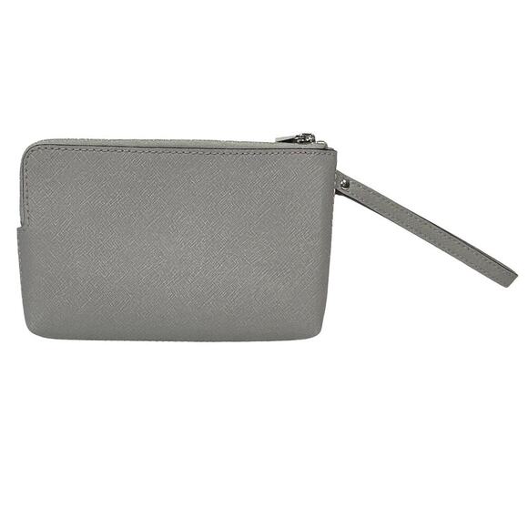 NWOT MICHAEL KORS Women’s Gray Double Zip Wallet Wrislet - Picture 6 of 9